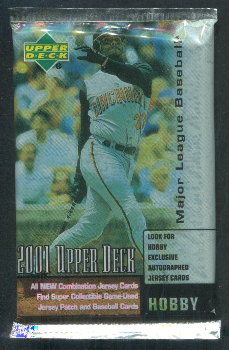 2001 Upper Deck Baseball Unopened Series 1 Pack (Hobby) (10)