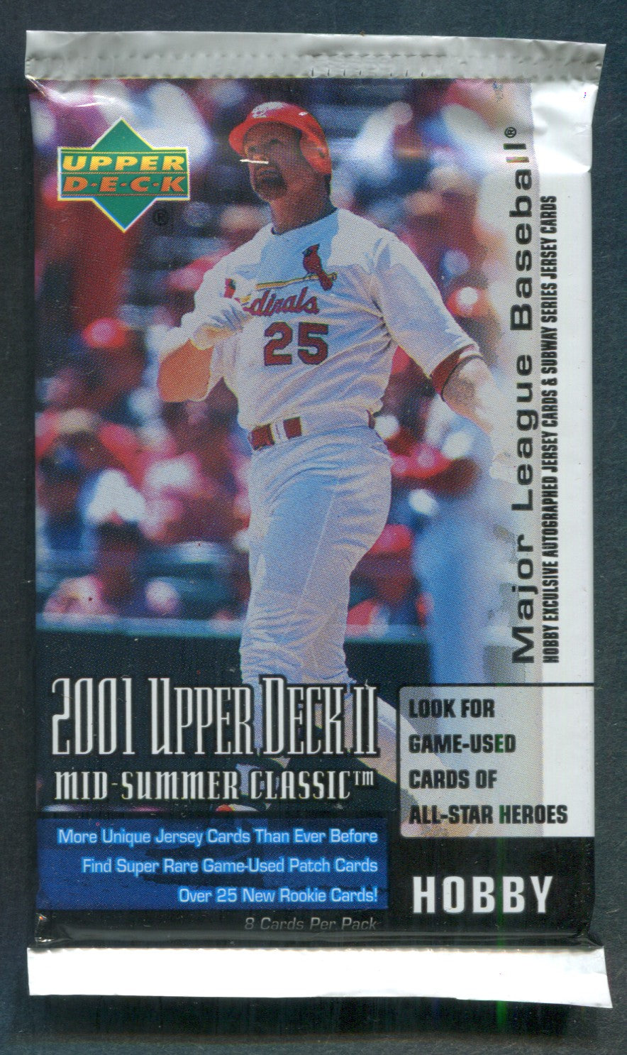 2001 Upper Deck  Mid Summer Classic Baseball Unopened Series 2 Pack (Hobby) (8)
