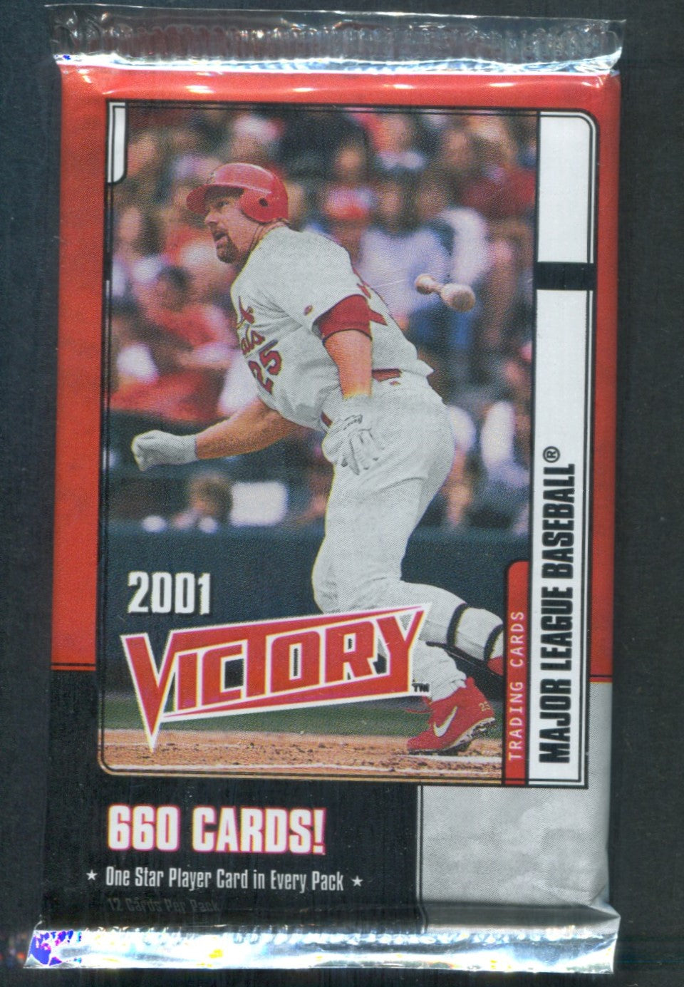 2001 Upper Deck Victory Baseball Unopened Pack (12)
