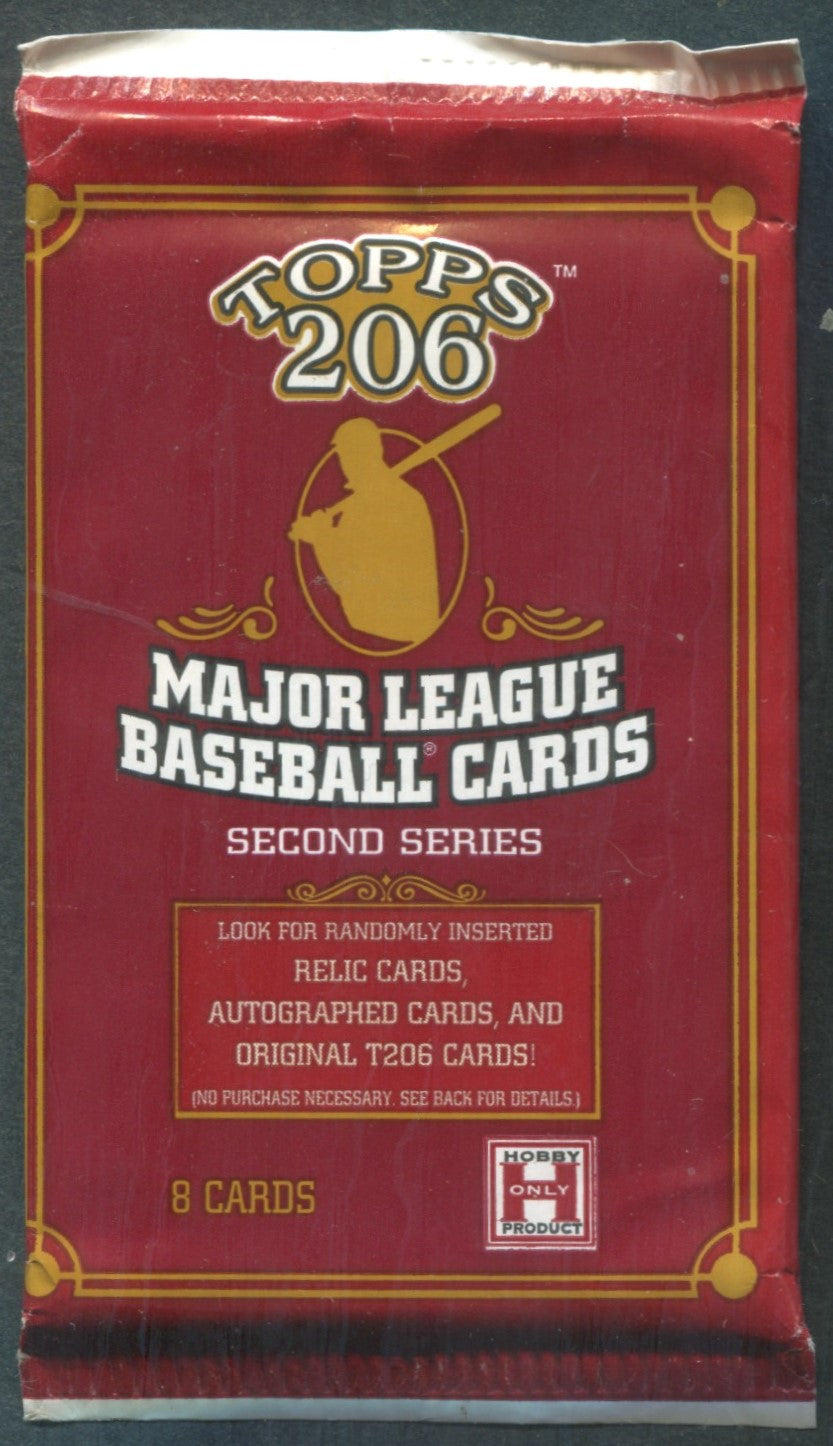 2002 Topps 206 Baseball Unopened Series 2 Pack (Hobby) (8)