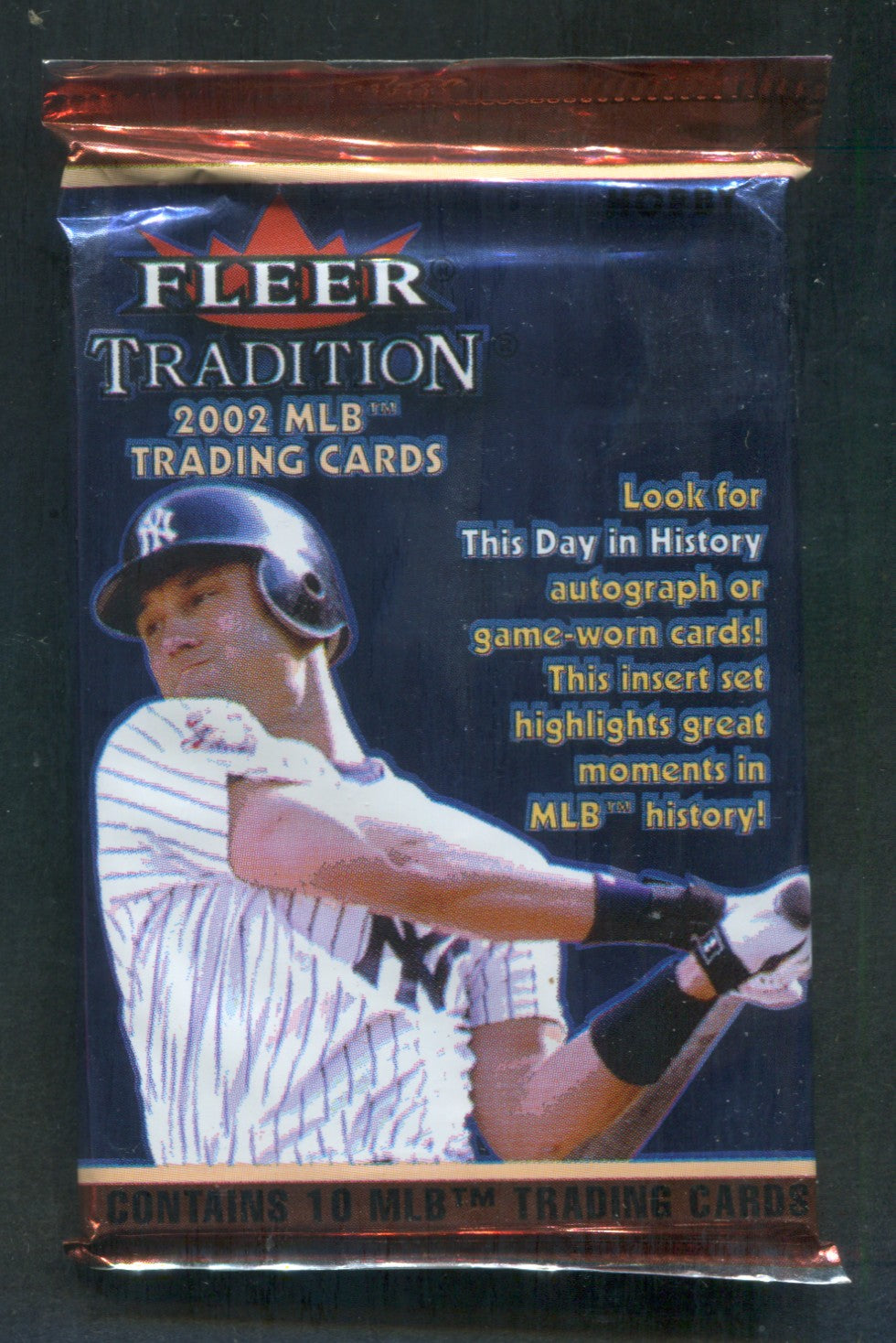 2002 Fleer Tradition Baseball Unopened Pack (Hobby) (10)