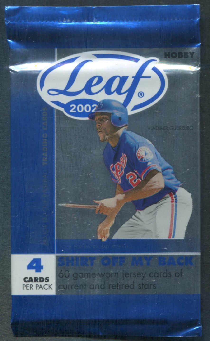 2002 Leaf Baseball Unopened Pack (Hobby) (4)