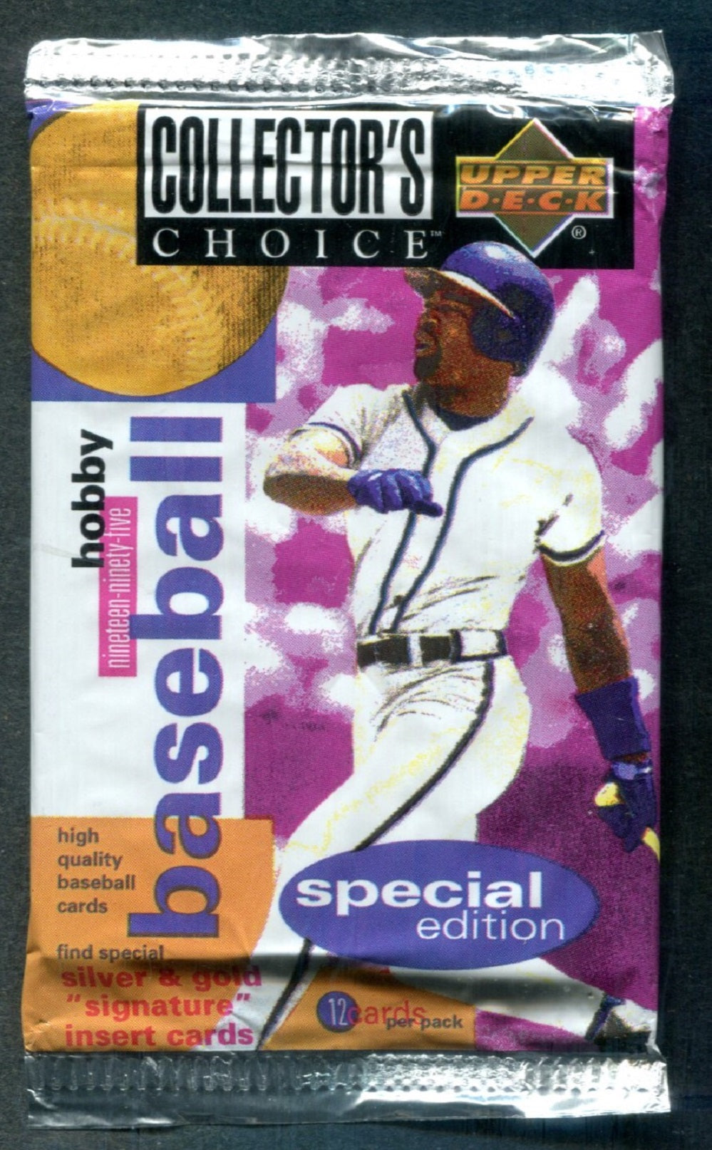 1995 Upper Deck Collector's Choice SE Special Edition Baseball Unopened Pack (Hobby) (12)