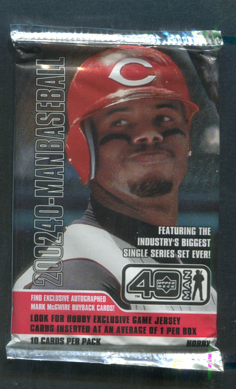 2002 Upper Deck 40 Man Baseball Unopened Pack (Hobby) (10)