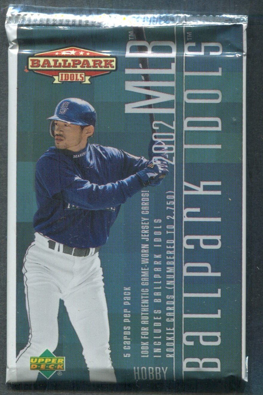 2002 Upper Deck Baseball Ballpark Idols Unopened Pack (Hobby) (5)