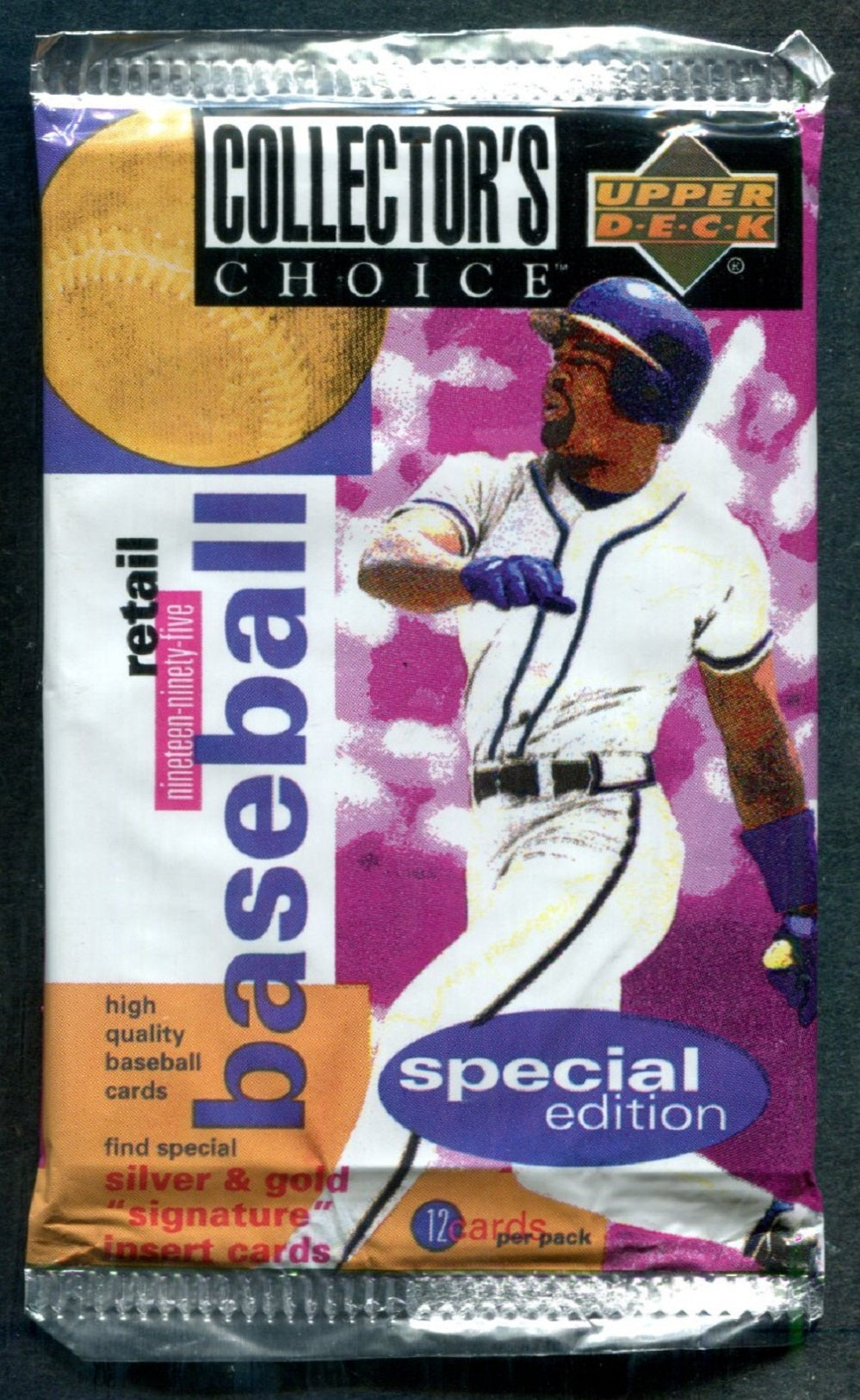 1995 Upper Deck Collector's Choice SE Special Edition Baseball Unopened Pack (Retail) (12)
