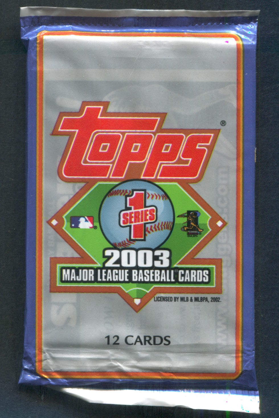 2003 Topps Baseball Unopened Series 1 Pack (12)