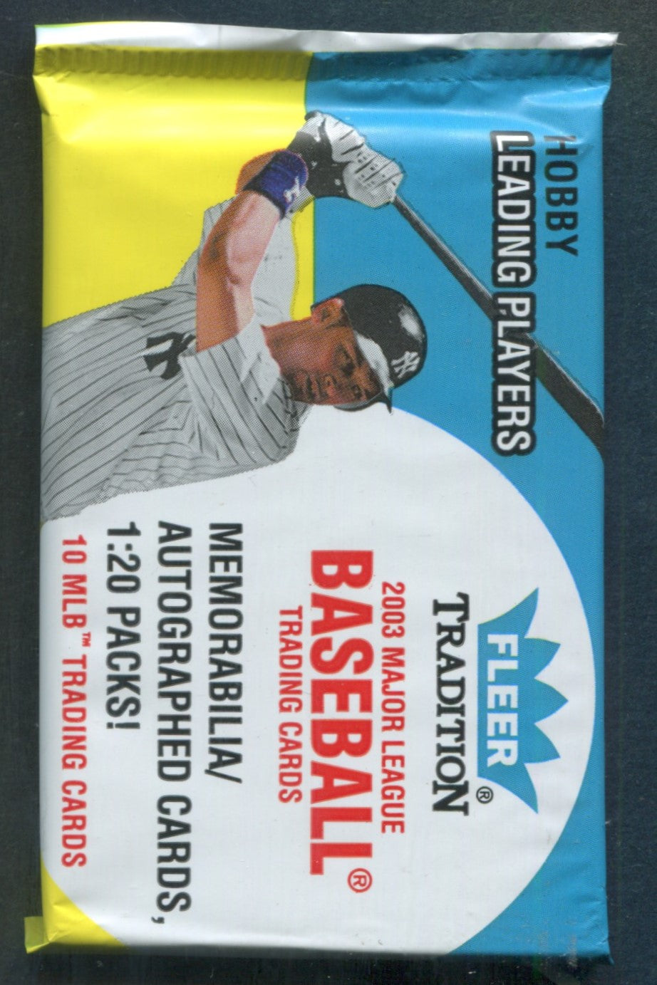 2003 Fleer Tradition Baseball Unopened Pack (Hobby) (10)