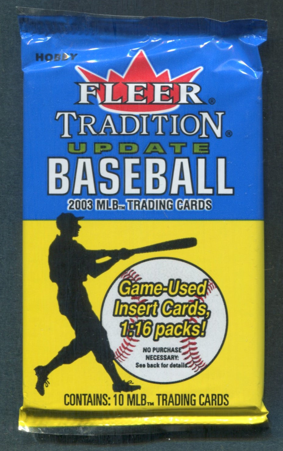 2003 Fleer Tradition Update Baseball Unopened Pack (Hobby) (10)