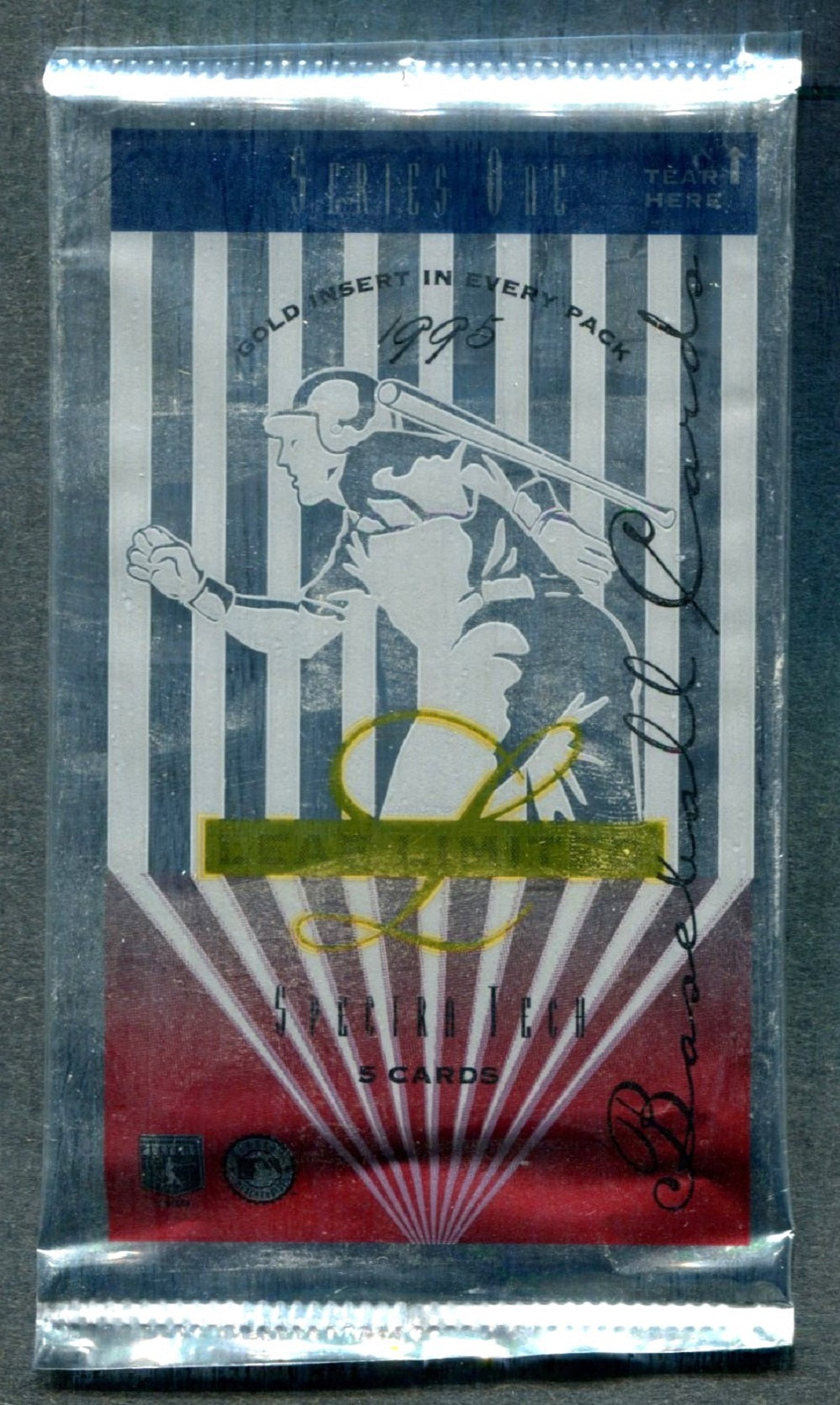 1995 Leaf Limited Baseball Unopened Series 1 Pack (5)