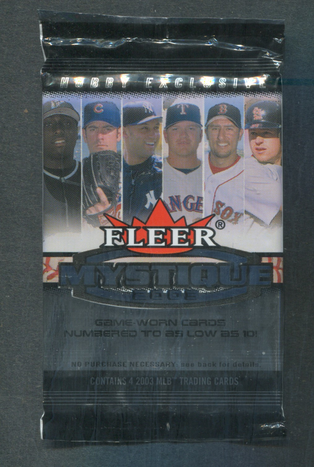 2003 Fleer Mystique Baseball Unopened Pack (Hobby) (4)