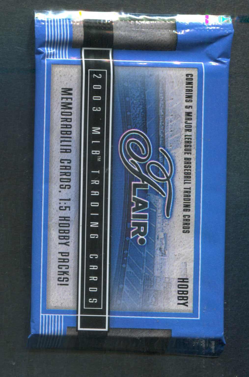 2003 Fleer Flair Baseball Unopend Pack (Hobby) (5)