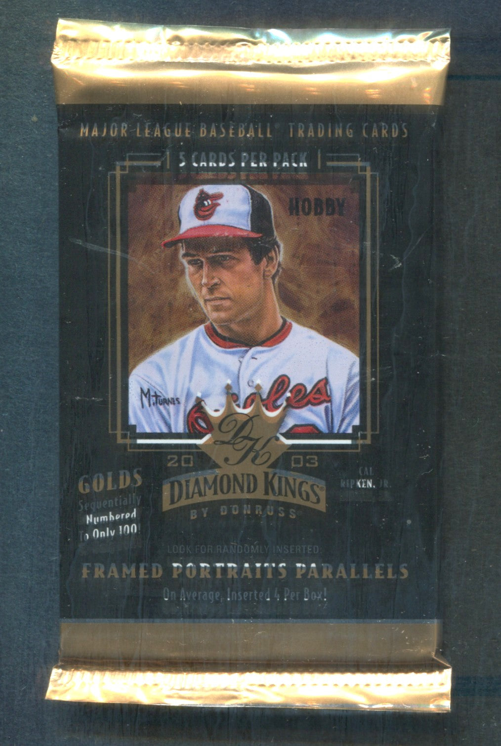 2003 Donruss Diamond Kings Baseball Unopened Pack (Hobby) (5)