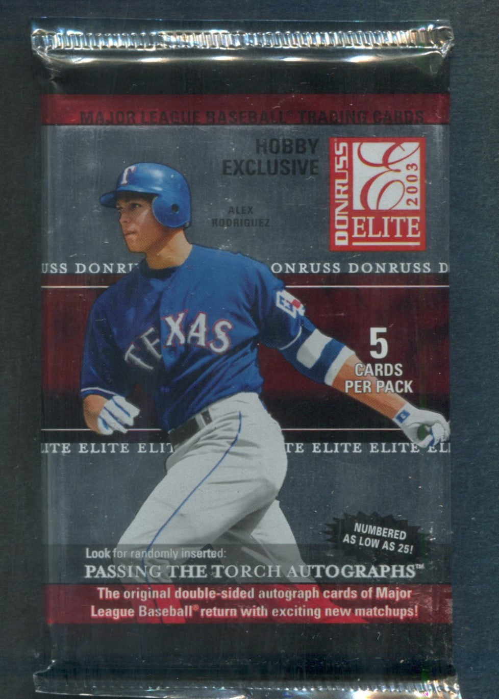 2003 Donruss Elite Baseball Unopened Pack (Hobby) (5)