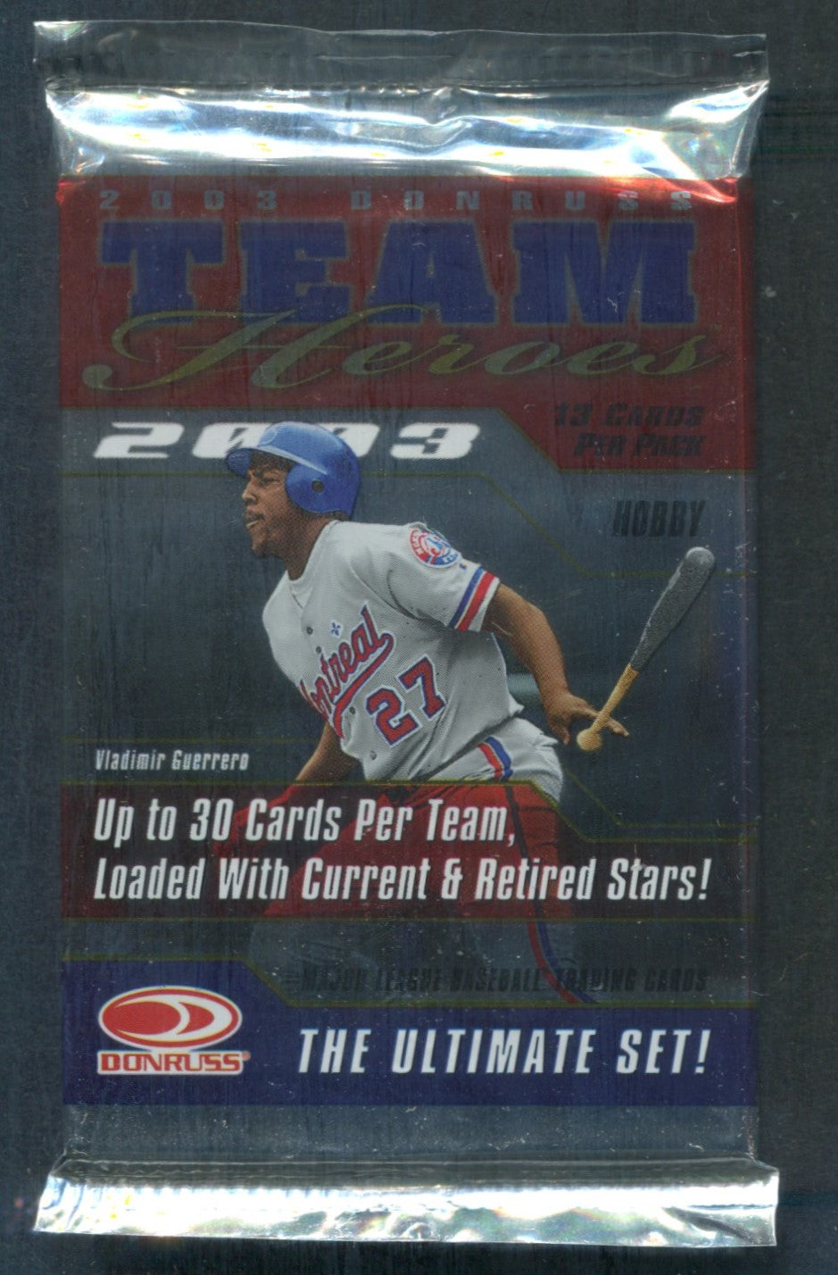 2003 Donruss Team Heroes Baseball Unopened Pack (Hobby) (13)