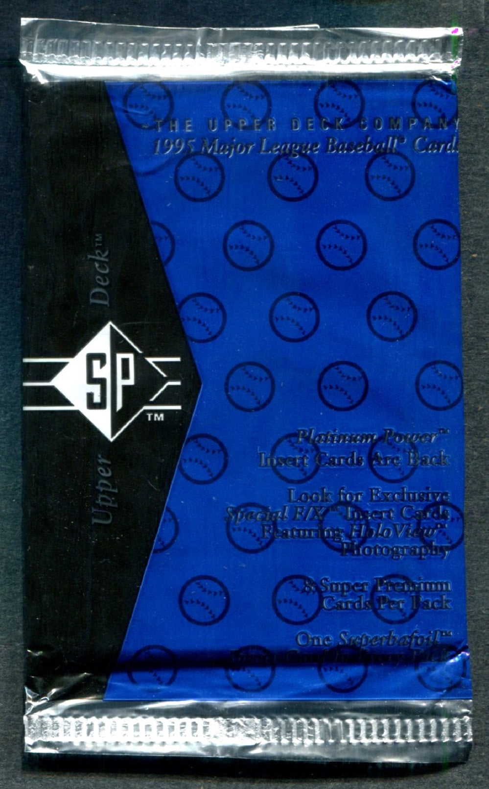 1995 Upper Deck SP Baseball Unopened Pack (8)