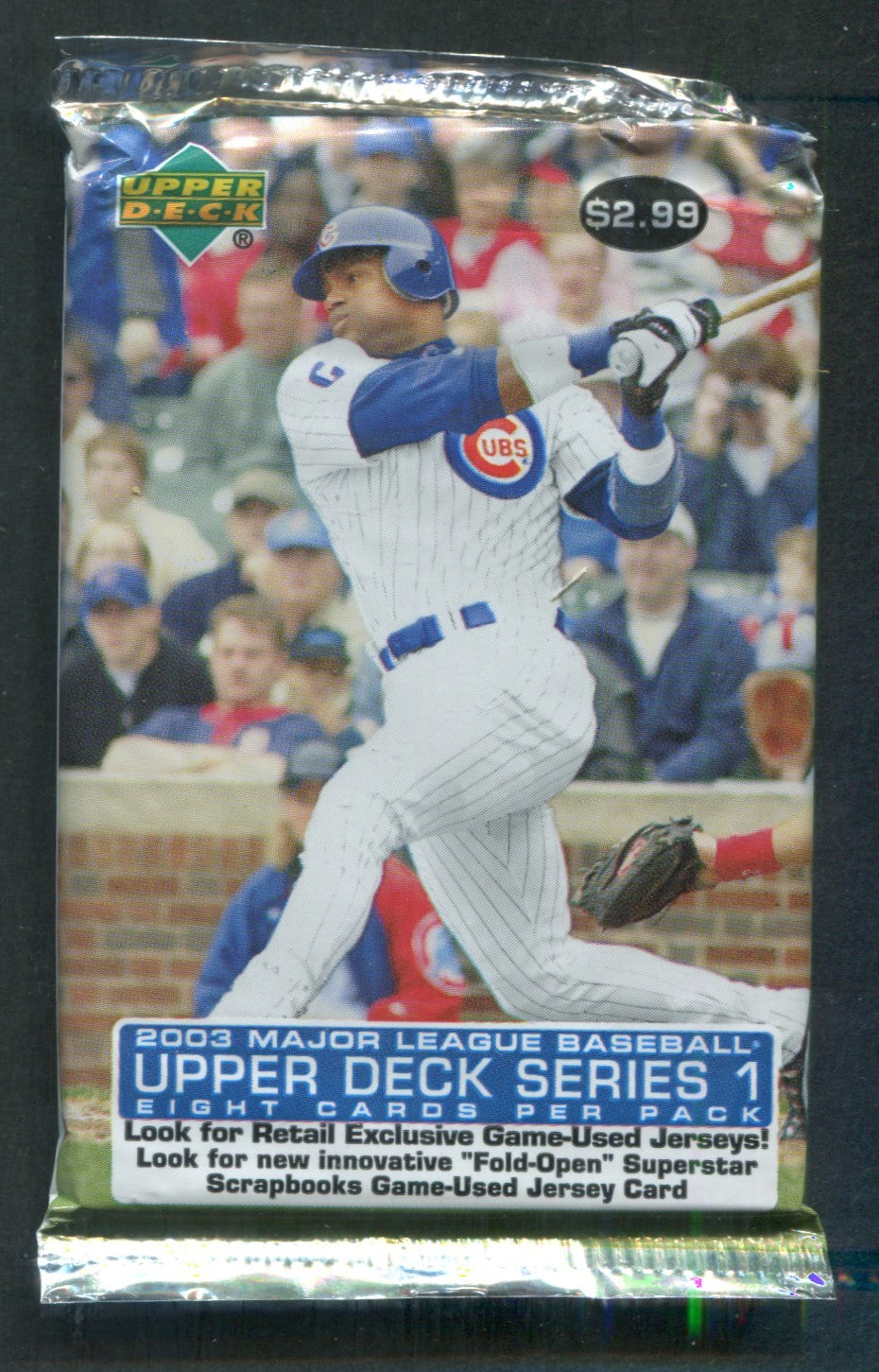 2003 Upper Deck Baseball Unopened Series 1 Pack (Pre-Priced) (8)