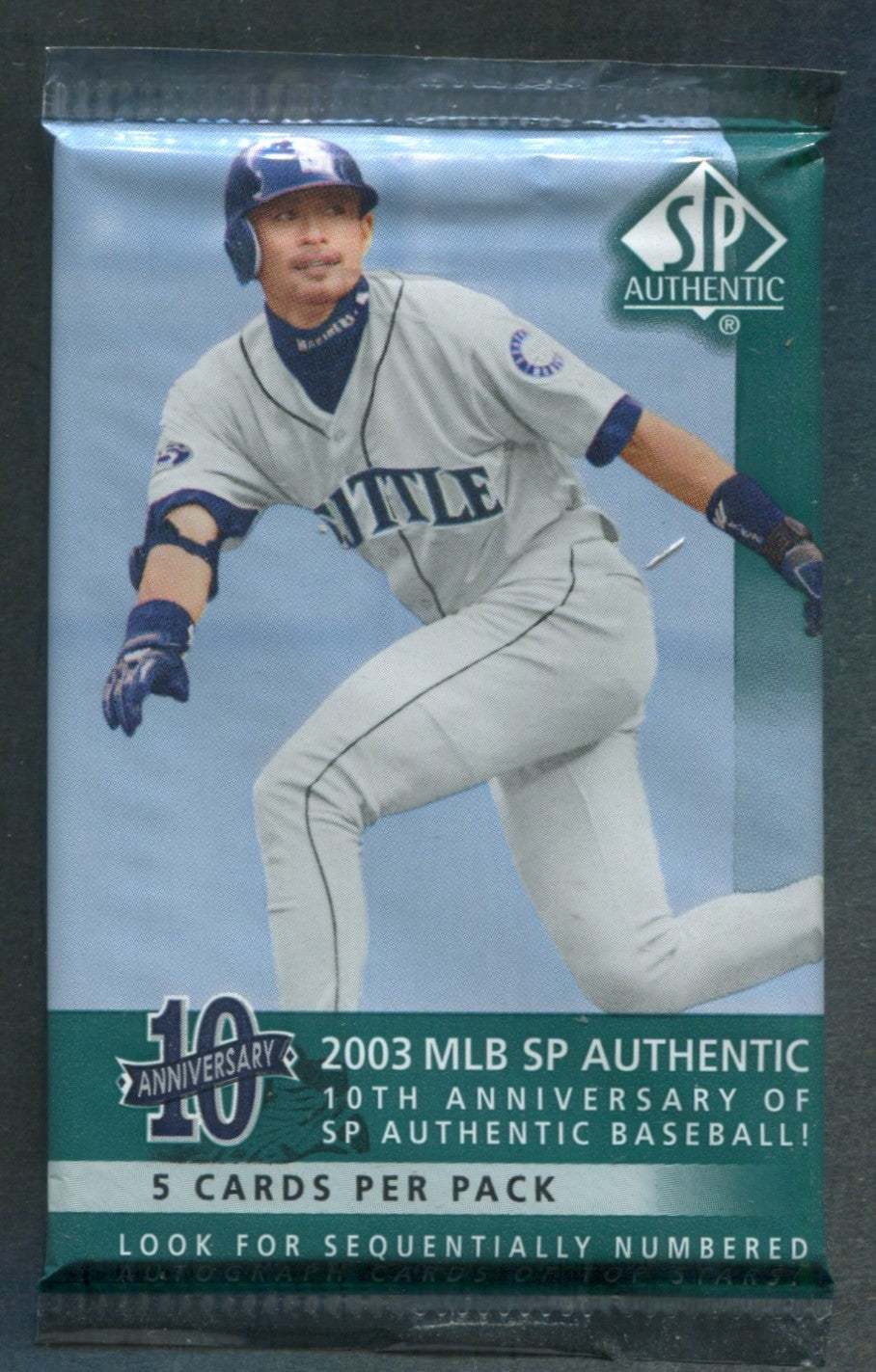 2003 Upper Deck SP Authentic Baseball Unopened Pack (5)
