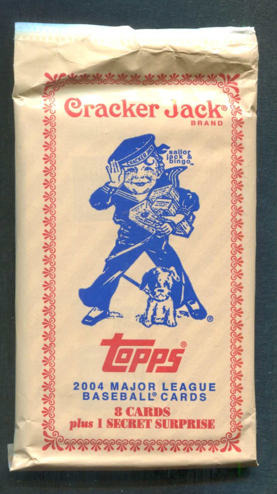 2004 Topps Cracker Jack Baseball Unopened Pack (8)