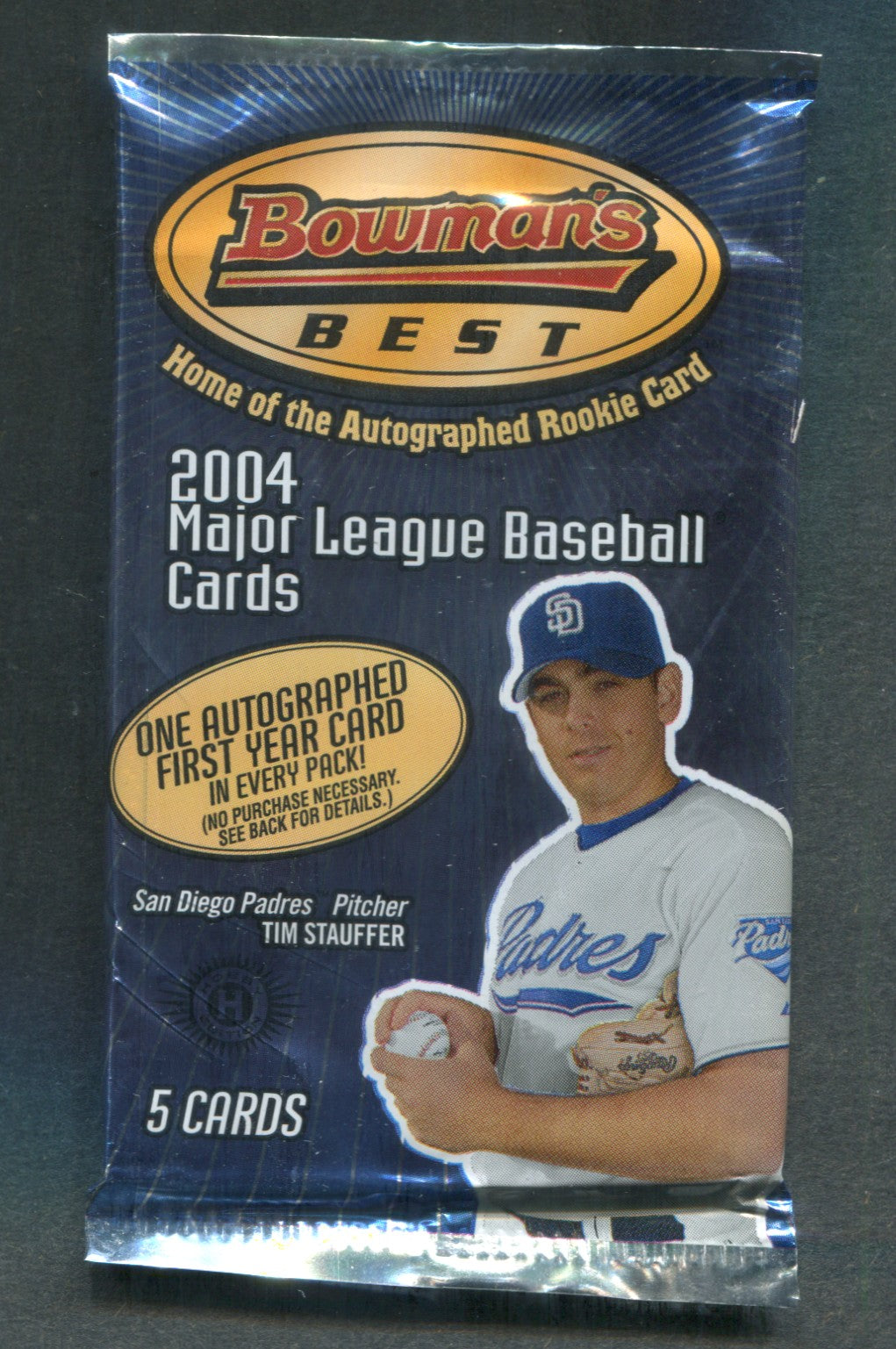 2004 Bowman's Best Baseball Unopened Pack (Hobby) (5)