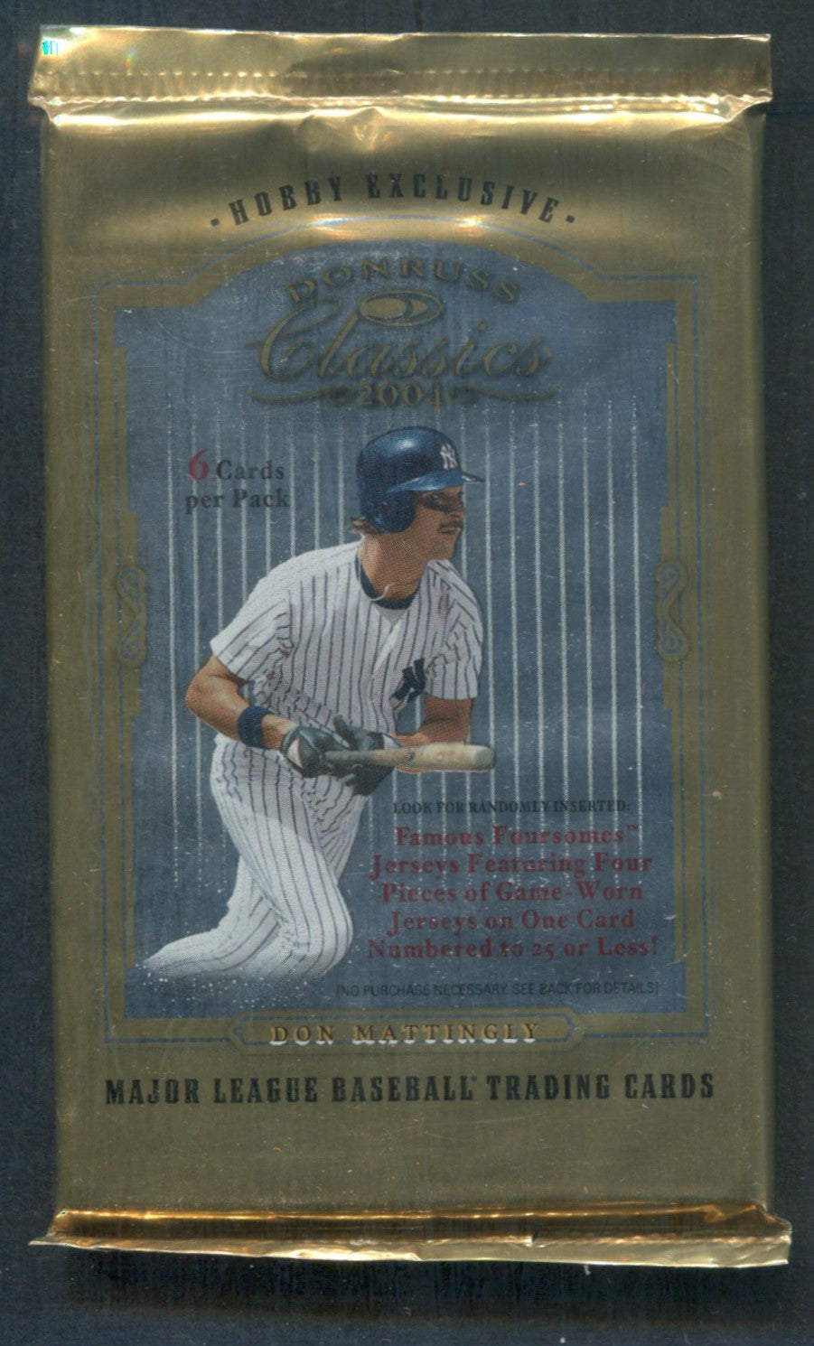 2004 Donruss Classics Baseball Unopened Pack (Hobby) (6)