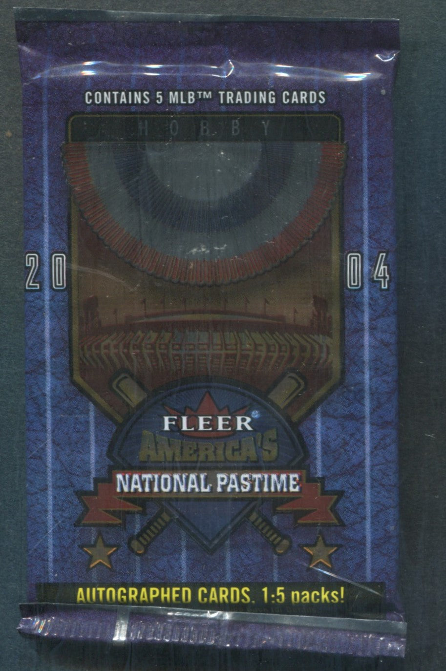 2004 Fleer America's National Pastime Baseball Unopened Pack (Hobby) (5)