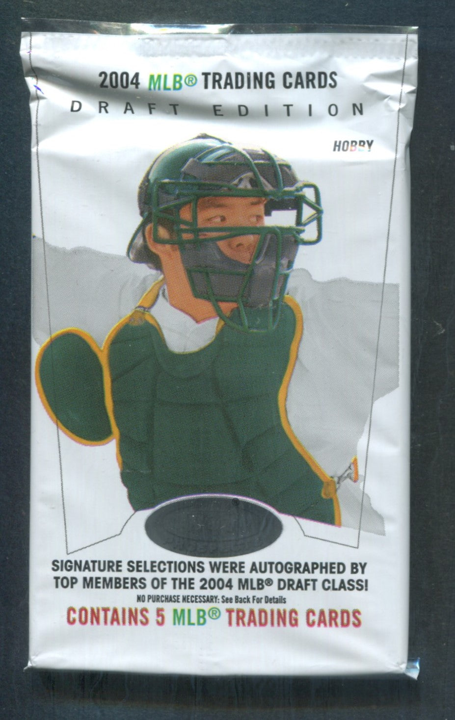 2004 Fleer MLB Hot Prospects Draft Edition Baseball Unopened Pack (Hobby) (5)