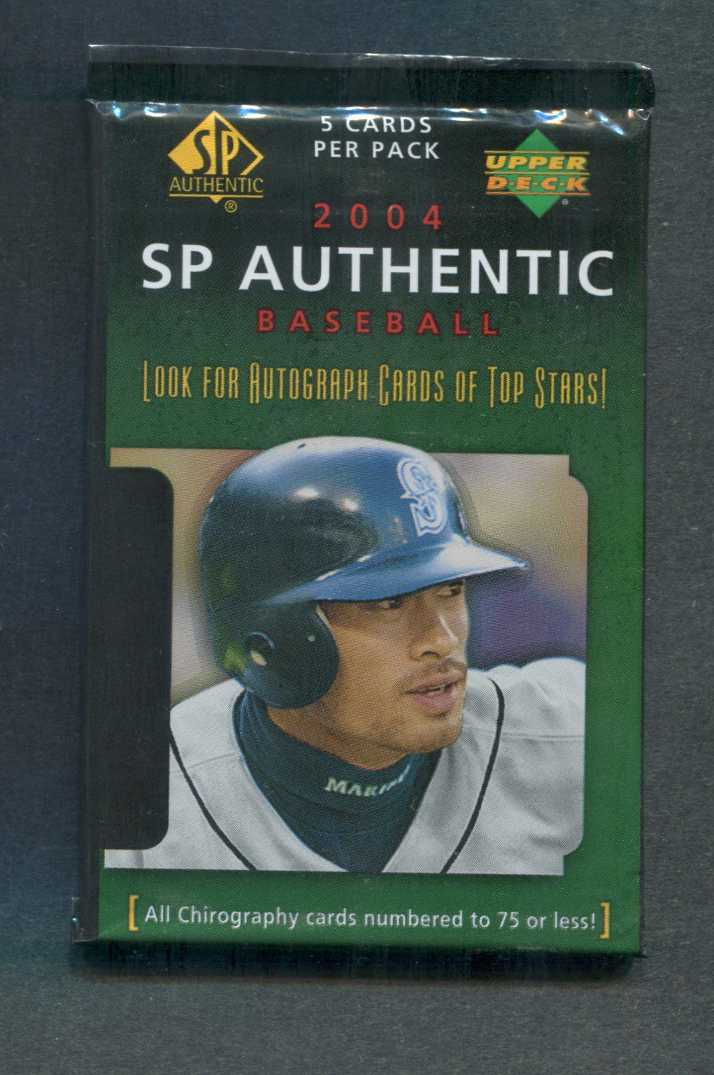 2004 Upper Deck SP Authentic Baseball Unopened Pack (5)