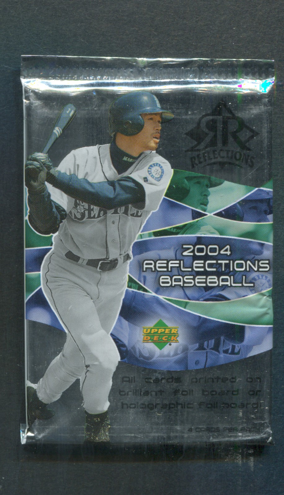 2004 Upper Deck Reflections Baseball Unopened Pack (4)
