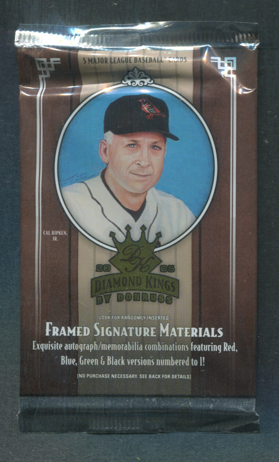2005 Donruss Diamond Kings Baseball Unopened Pack (5)