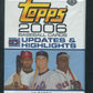 2006 Topps Baseball Updates & Highlights Unopened Pack (Hobby) (12)