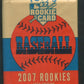 2007 Topps 1952 Style Rookies Baseball Unopened Pack (Hobby) (8)
