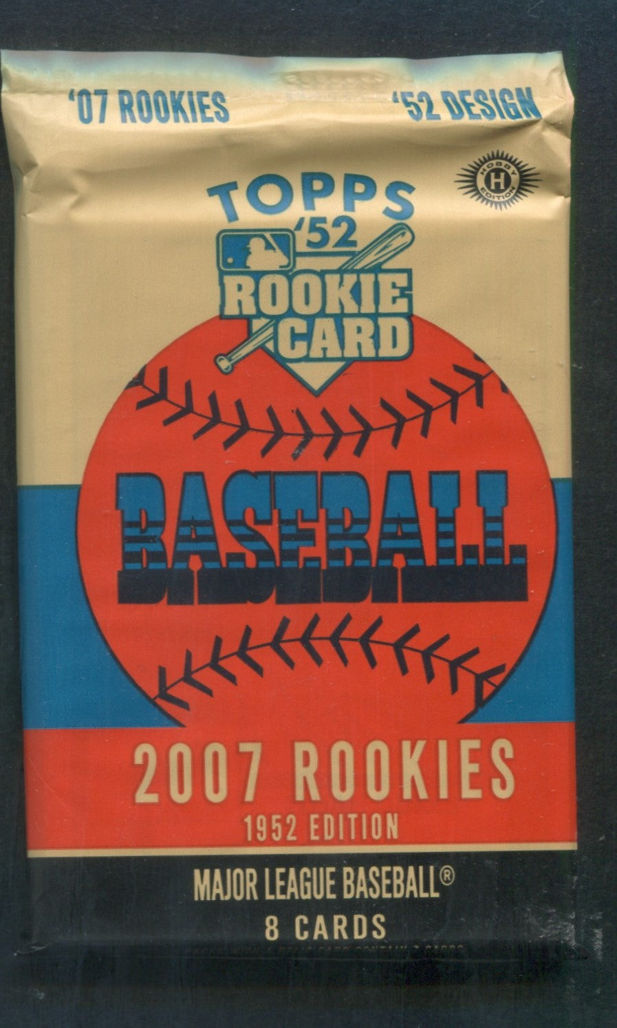 2007 Topps 1952 Style Rookies Baseball Unopened Pack (Hobby) (8)