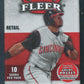 2007 Fleer Baseball Unopened Pack (Retail) (10)