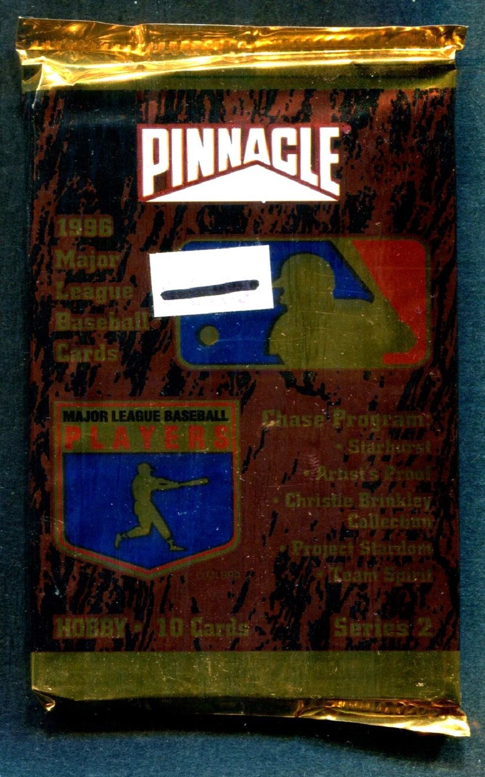 1996 Pinnacle Baseball Unopened Series 2 Pack (Hobby) (PS) (10)