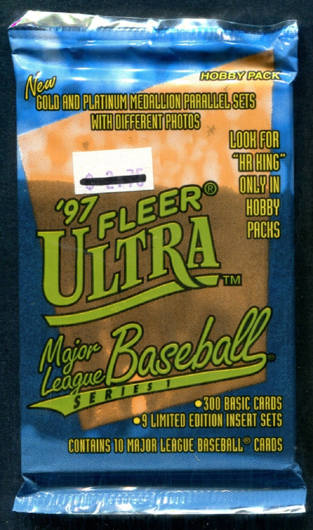 1997 Fleer Ultra Baseball Unopened Series 1 Pack (Hobby) (10) (PS)