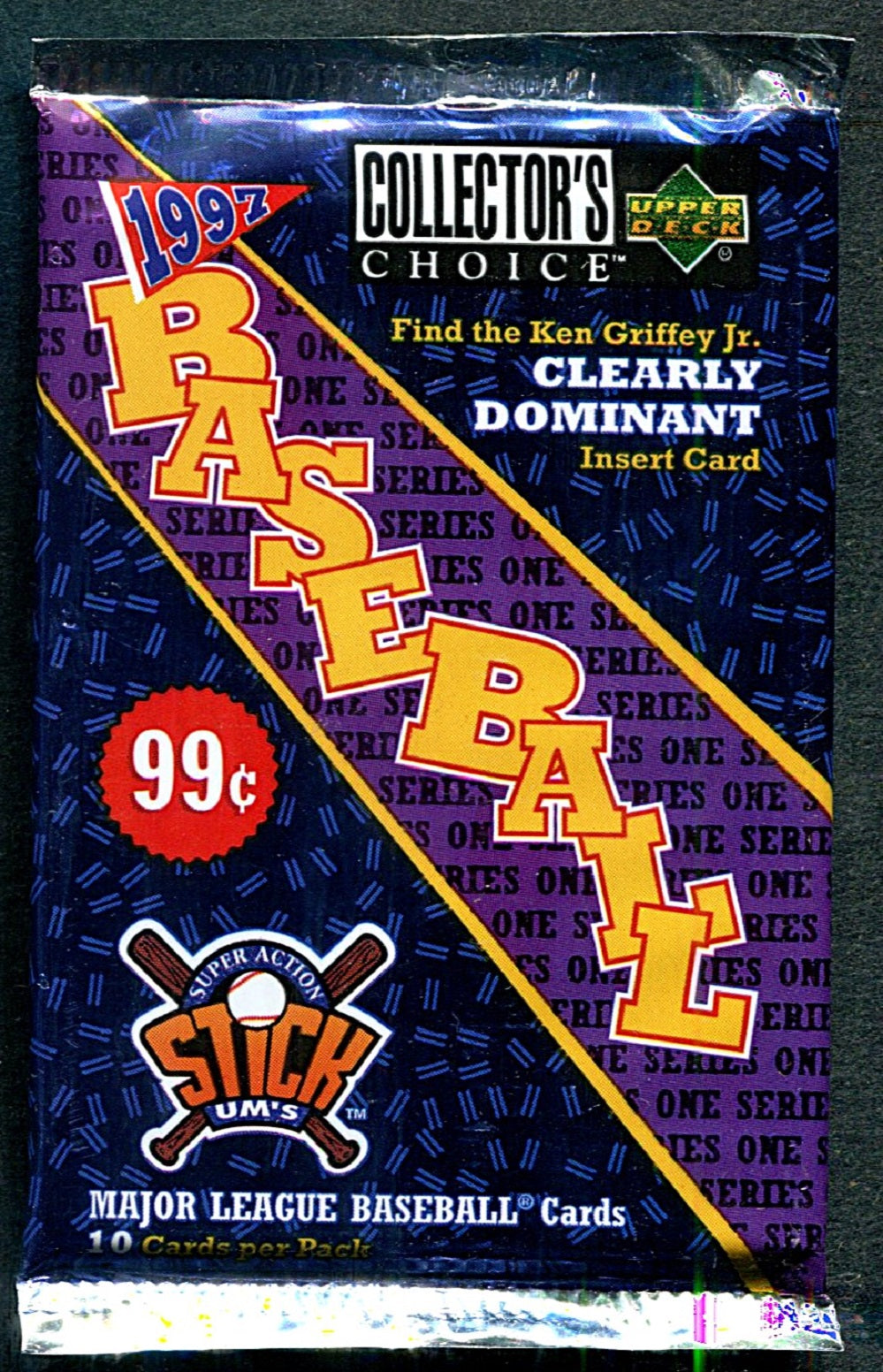 1997 Upper Deck Collector's Choice Baseball Unopened Pack (Pre-Priced) (10)