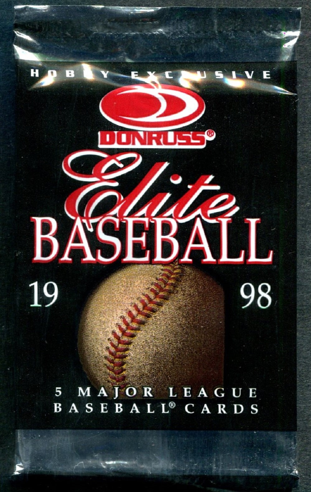 1998 Donruss Elite Baseball Unopened Pack (Hobby) (5)