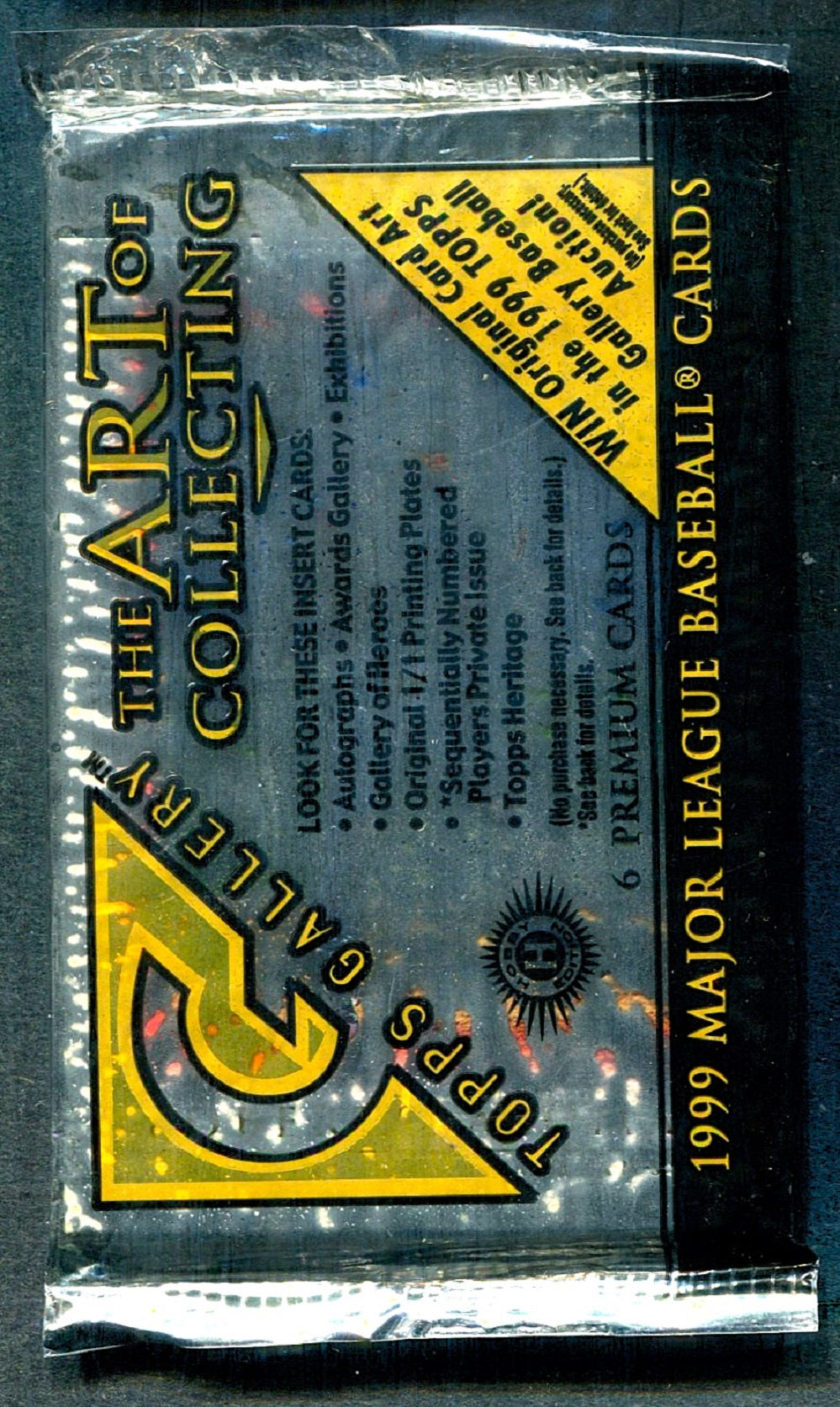 1999 Topps Gallery Baseball Unopened Pack (Hobby) (6)
