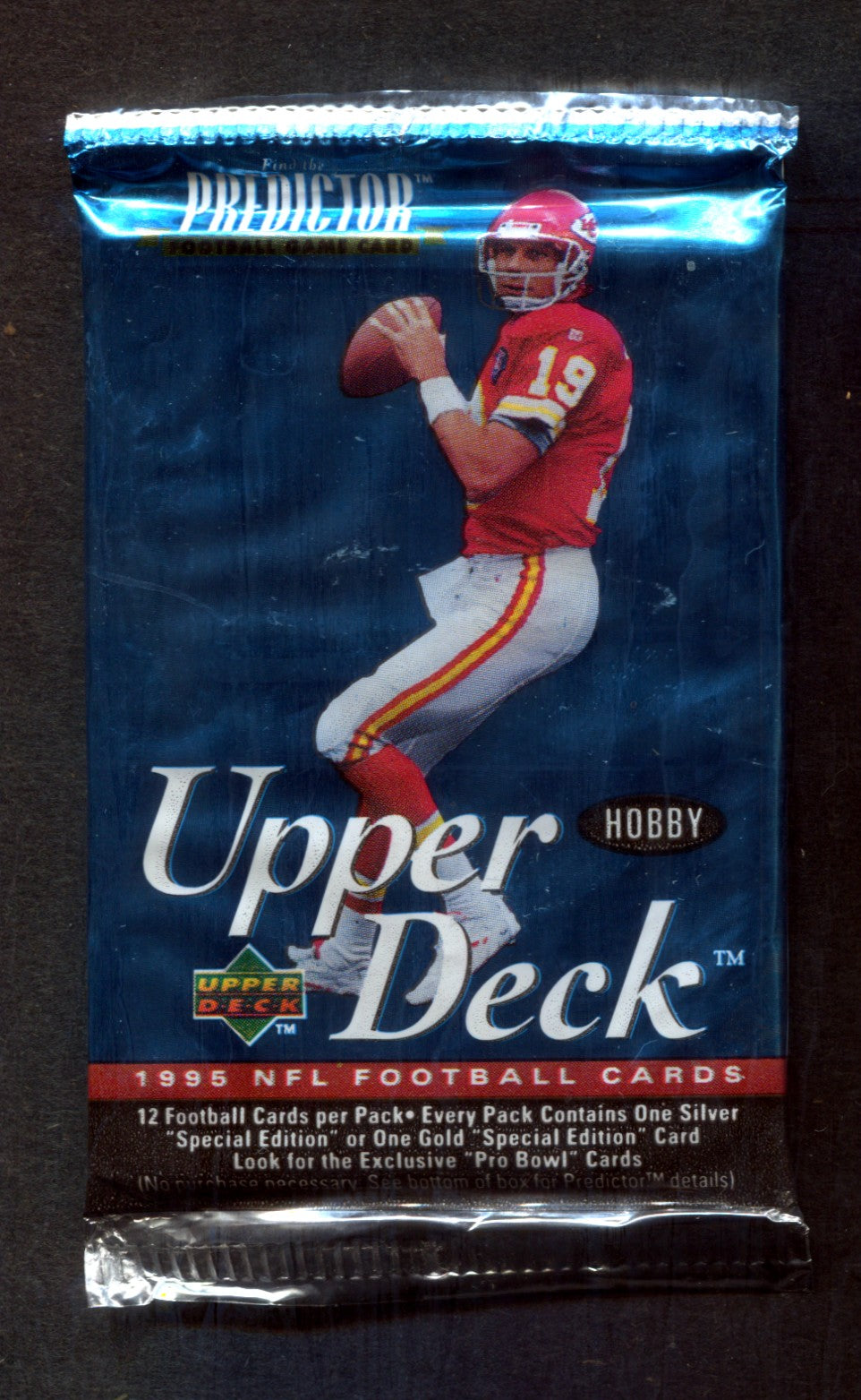 1995 Upper Deck Football Unopened Pack (Hobby) (12)