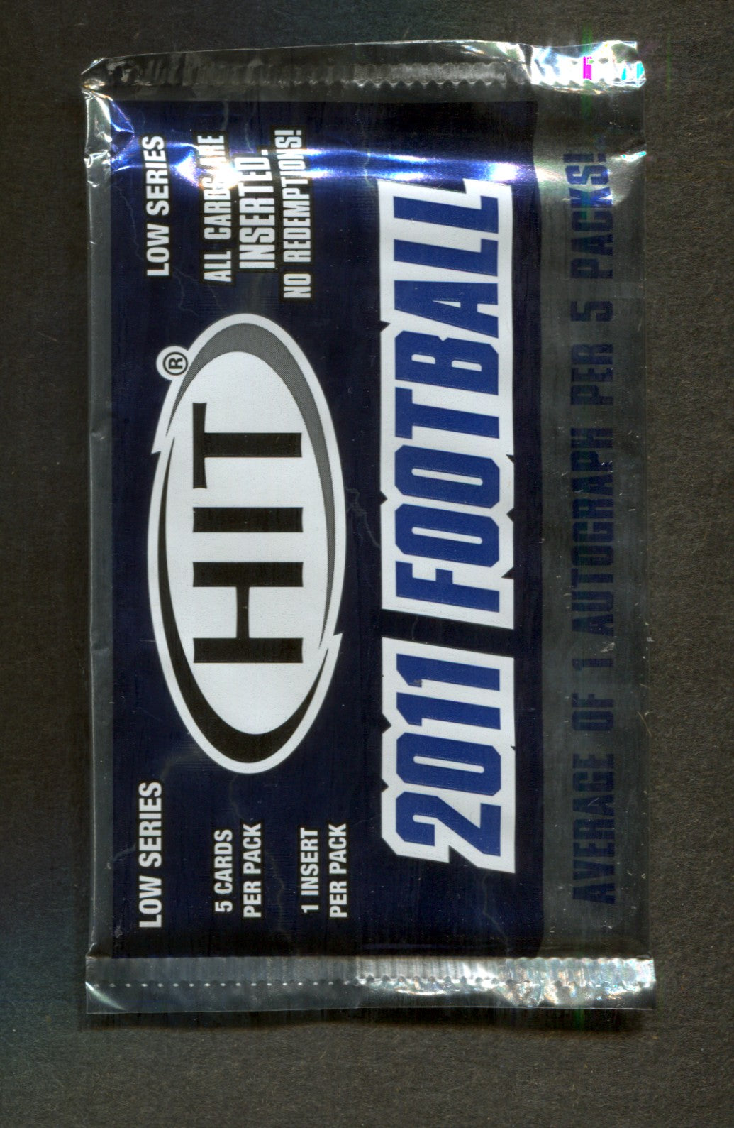 2011 Sage Hit Football Unopened Low Series Pack (5)