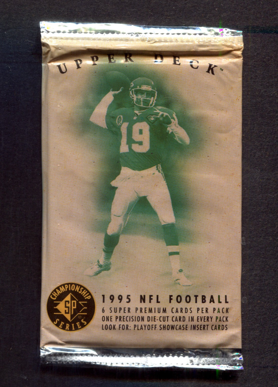 1995 Upper Deck SP Championship Series Football Unopened Pack (6)