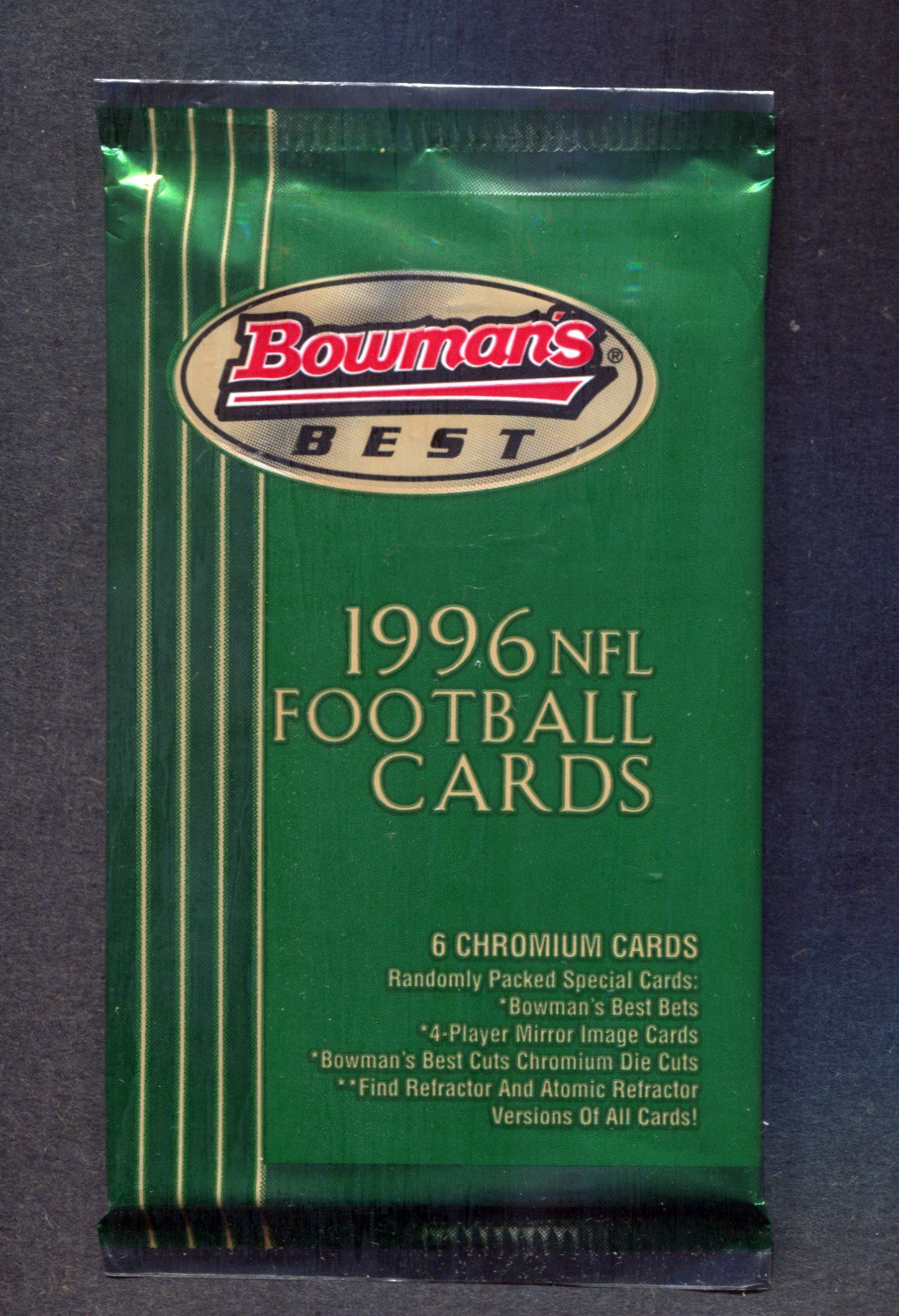 1996 Bowman's Best Football Unopened Pack (6)