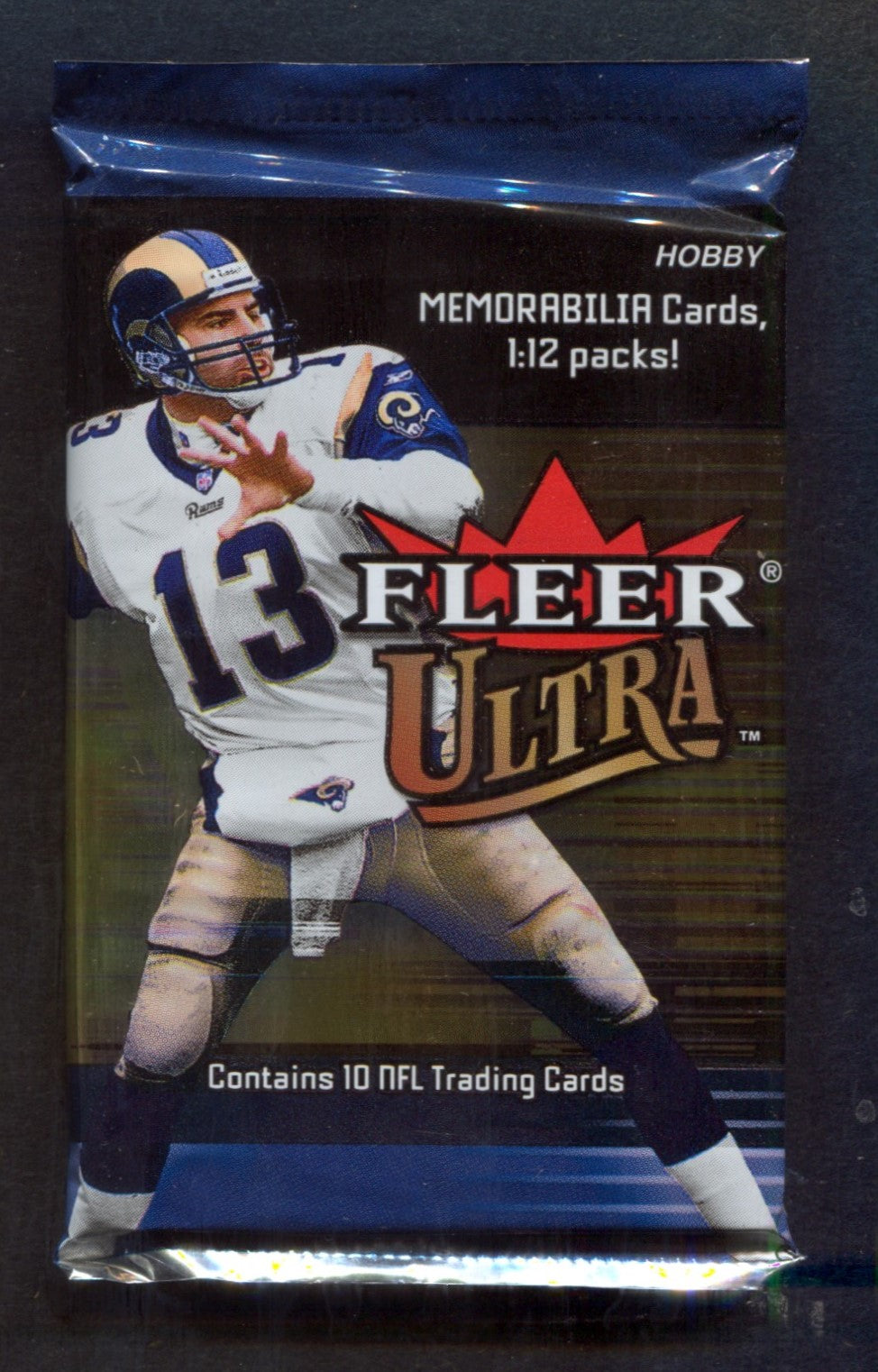 2002 Fleer Ultra Football Unopened Pack (Hobby) (10)