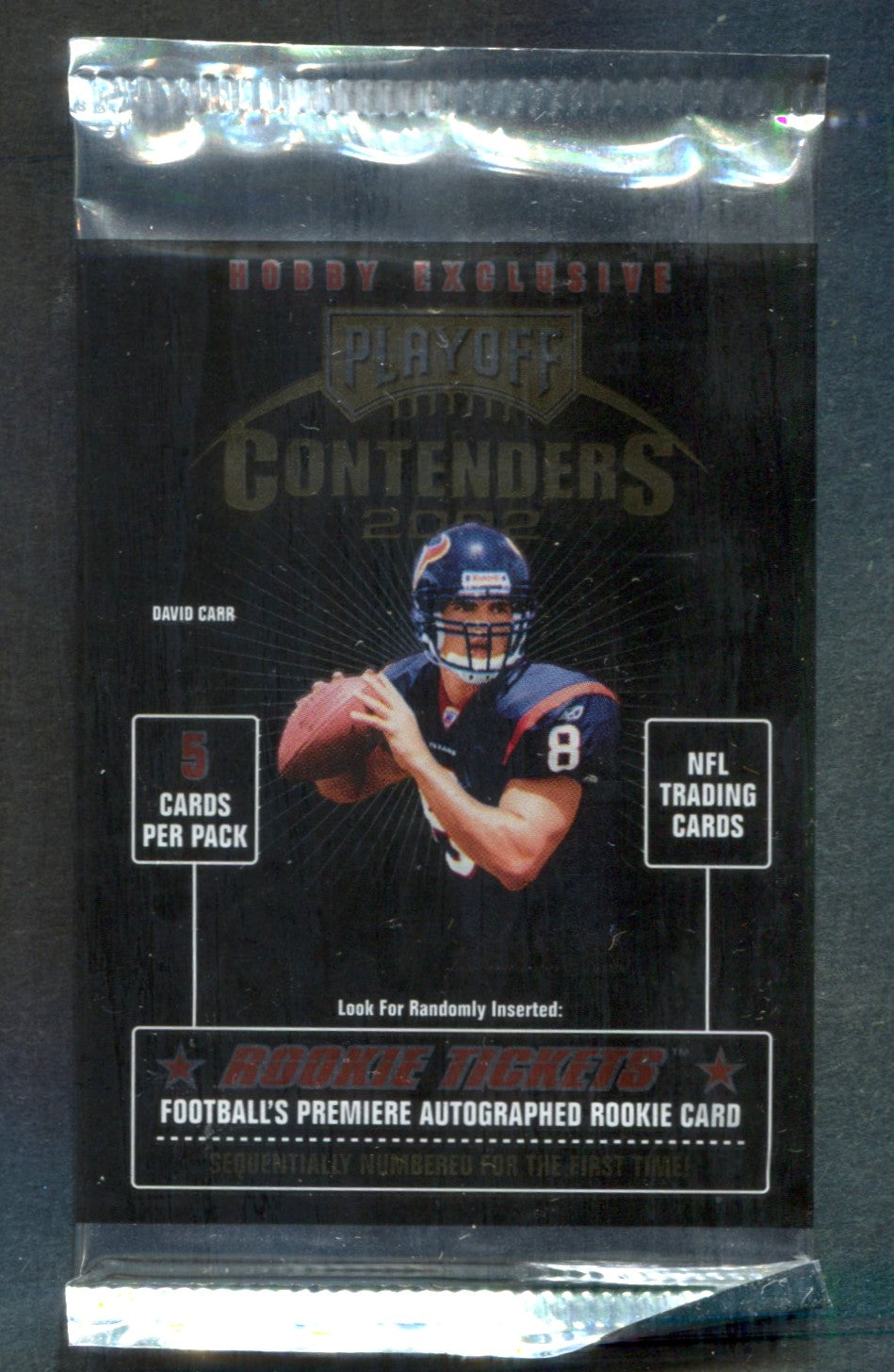 2002 Playoff Contenders Football Unopened Pack (Hobby) (5)