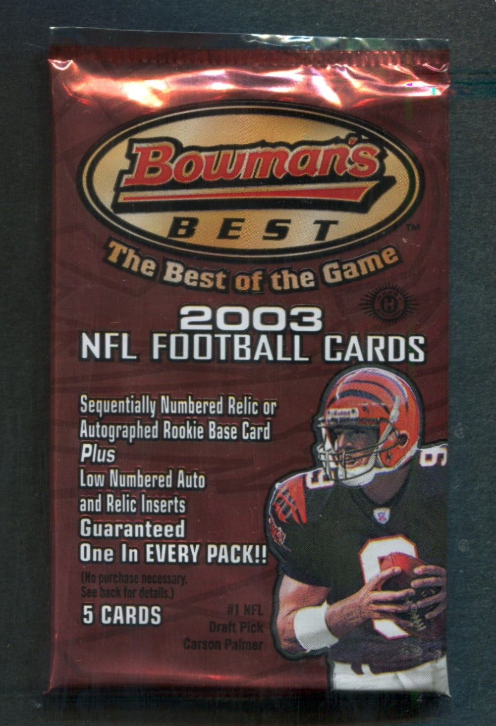 2003 Bowman's Best Football Unopened Pack (Hobby) (5)