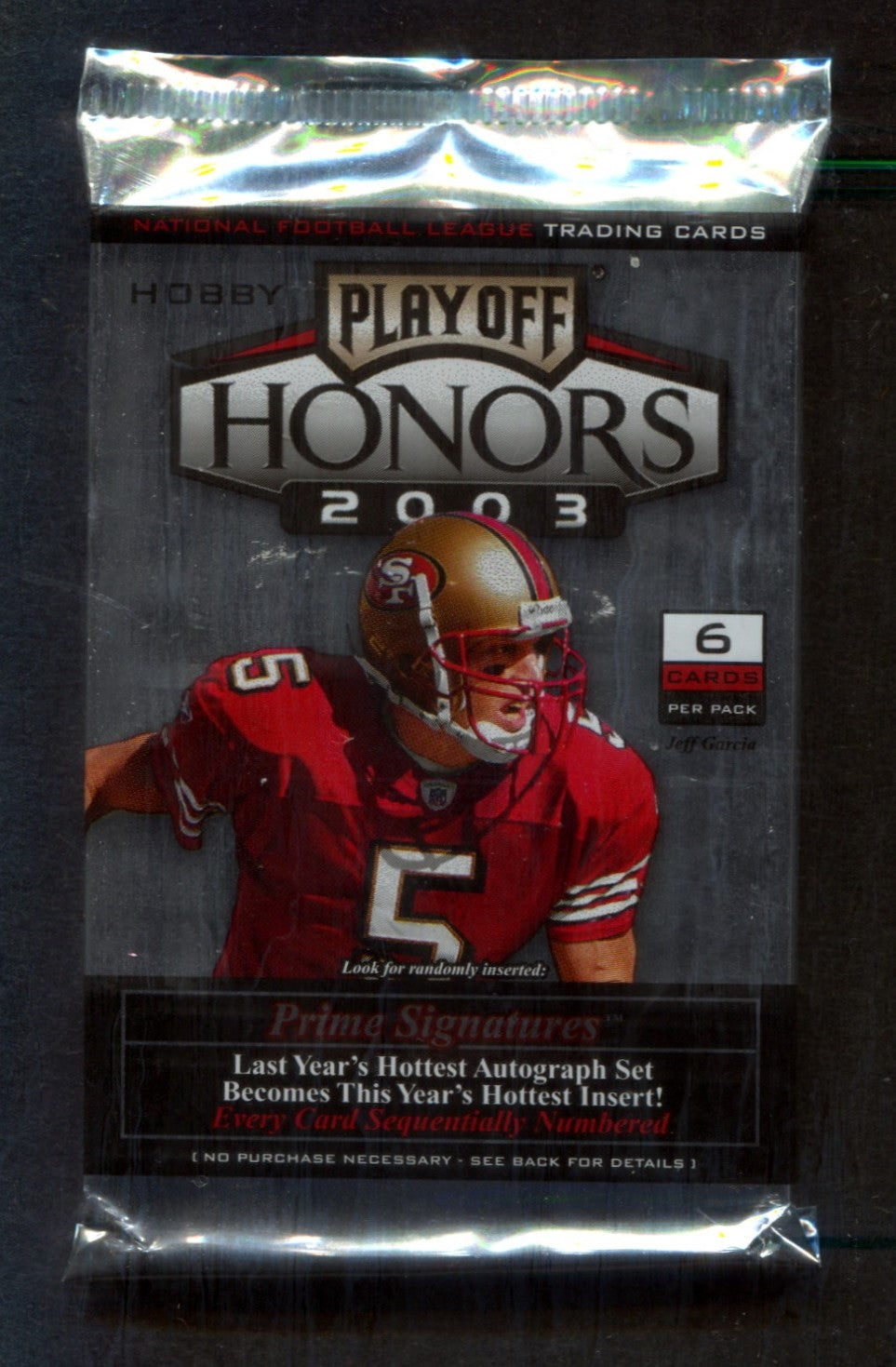 2003 Playoff Honors Football Unopened Pack (Hobby) (6)