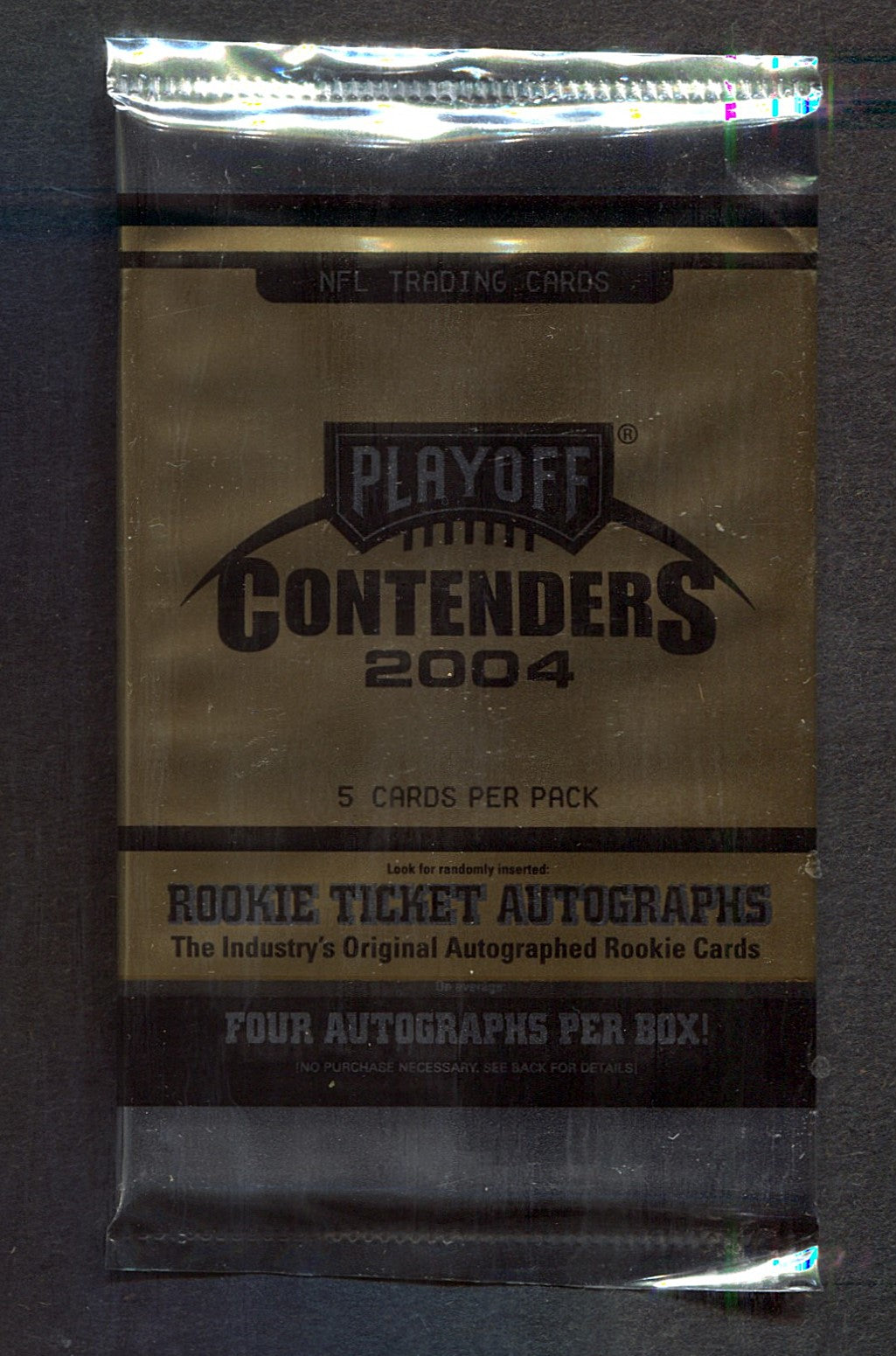 2004 Playoff Contenders Football Unopened Pack (5)