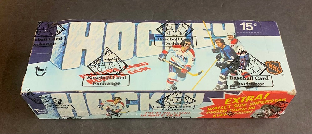 1976/77 Topps Hockey Unopened Wax Box (BBCE) (A13167)