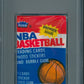1986 1986/87 Fleer Basketball Unopened Wax Pack PSA 7 (Jordan Sticker Back) (*1662)